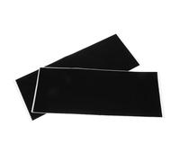 Patchs Antidérapants pour Chaussures Noires en Pvc, 2 Pièces | Semelle Extérieure Chaussure, Autocollant Auto-adhésif Résistant à L'usure, Protection du Dessous