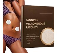 Patchs Autobronzants - 7 Pièces Doux Sans Et Longue Durée - Patchs Bronzants Pour Corps - Pour Femmes Hommes Types De Peau, Bras Dos Poitrine Cou Jambes Mains Pieds, Spa Maison Voyage