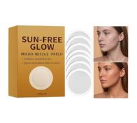 Patchs Autobronzants,Autobronzant Bronze Naturel Sans,7 Patchs Autobronzants Visage À Micro-Aiguilles - Pour Femmes Actives Au Plage Vacances Pré-Mariage Pool Party Été Vacances Bal