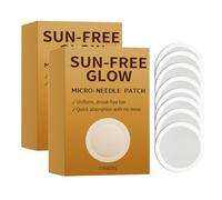 Patchs autobronzants nano micro-aiguilles 2026, pour un teint hâlé uniforme et sans traces, visage et corps. Lot de 7. (2 box / 14 pcs)