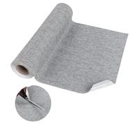 Patchs autocollants en tissu 30 cm x 10 m - Patchs autocollants en lin - Ensemble de réparation pour sièges de voiture - Patchs adhésifs en tissu - Parfait pour canapés, sièges de voiture, meubles