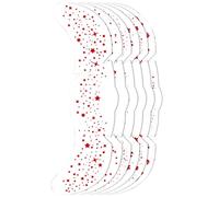 Patchs aux taches d'été pour le visage, autocollants à paillettes pour le visage, décoration de visage adhésive polyvalente pour femmes et filles lors de fêtes