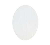 Patchs Blanc thermocollants textiles de renfort. Réparation vêtements genoux et coudes. Format 10,5 × 8 cm. Application facile et durable. Lot de 12
