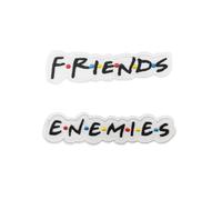 Patchs brod s repasser ou coudre sur le th me de l'amiti et des ennemis