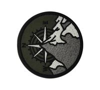 Patchs Brodés - Badges De Vêtements De Randonnée Réutilisables Compass
