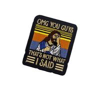 Patchs brodés chrétiens thermocollants religieux brodés | Patch ecusson brodé Jesus Religieux pour Vêtements, Vestes, Jeans, Sac à dos, Chapeau, Denim, Gilet, Tote Bag
