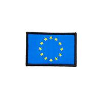 Patchs brodés drapeau Union européenne aux couleurs officielles - Écusson Union européenne - Patchs Union européenne brodés, patch Union européenne (Union européenne)