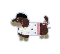 Patchs brodés en tissu éponge pour loisirs créatifs, pince à cheveux, bandeau, appliques pour chien, couvre-chefs, vêtements, décorations, accessoires de vêtements tendance