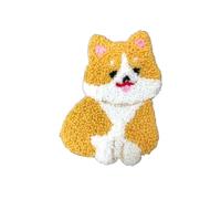 Patchs brodés en tissu éponge pour loisirs créatifs, pince à cheveux, bandeau, appliques pour chien, couvre-chefs, vêtements, décorations, accessoires de vêtements tendance