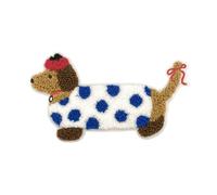 Patchs brodés en tissu éponge pour loisirs créatifs, pince à cheveux, bandeau, appliques pour chien, couvre-chefs, vêtements, décorations, accessoires de vêtements tendance