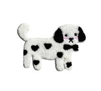 Patchs brodés en tissu éponge pour loisirs créatifs, pince à cheveux, bandeau, appliques pour chien, couvre-chefs, vêtements, décorations, accessoires de vêtements tendance