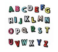 Patchs brodés pour réparations, Embroidery Patches A-Z Alphabet Letters Multicolor Iron On 26 pcs(06-multicolour-A-Z)