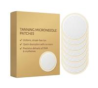 Patchs Bronzants - 7 Pièces Bronzage Précis Absorption Rapide | Patch Autobronzant À Micro-Aiguilles,Pour Voyages D'Affaires, Voyages, Rendez-Vous, Pré-Maquillage, Mère, Amies, Épouse, Petite Amie