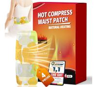 Patchs chaleur,Patch chauffant pour le bas du dos,Bande Chaleur adhésive, profonde bienfaisante,pour le dos et bas-ventre,Pour Toutes Les Tailles