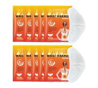 Patchs chauffants à coller - Patch auto-chauffant - 10 coussinets chauffants portables pour le cou et les épaules - Patchs de soulagement du confort pour la taille et le dos - Soulage la chaleur