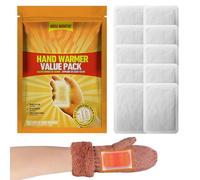 Patchs chauffants pour les mains, patch chauffant,10 pièces patchs thermiques pour la chaleur du corps en hiver - L'hiver froid doit avoir des patchs chauffants portables pour le travail, le vélo, l'é