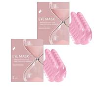Patchs contour des yeux à l'acide hyaluronique - Lifting et raffermissement de la peau, réduction des cernes, hydratation intense grâce à la vitamine E, pour les nuits tardives