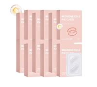 Patchs contour des yeux micro-perforés, masque à l'acide hyaluronique pour les cernes, masque hydratant anti-rides, hydratation longue durée, pour un soin raffermissant, doux et respectueux (12PCS)