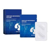 Patchs contour des yeux Microglow, soin hydratant et apaisant en profondeur, masque anti-rides, atténue les ridules et illumine, pour tous types de peau (1 Box)