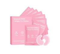 Patchs contour des yeux QPJUVC InstaLift PDRN & Collagène, patchs gel pour les cernes, les poches et les ridules - Masques hydrogel pour les yeux à l'acide hyaluronique et à la niacinamide (1)