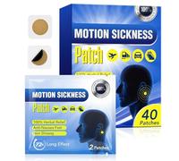 Patchs Contre le Mal des Transports, Patch anti-maux des transports,action rapide pour soulager les nausées,les Vertiges et les Vomissements du Mal de Mer, Soulage les Nausées