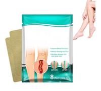 Patchs contre les varices, Patchs nourrissants pour les jambes, pour le soin des veines, Soins doux à absorption rapide, Pour le soulagement des gonflements (1 sac)