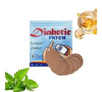 Patchs de contrôle de la santé - Lot d'autocollants apaisants pour la gestion du sucre avec adhésif doux, bien-être pour la maison, le bureau, les voyages, les trajets quotidiens saisonniers, la nuit