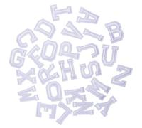 Patchs De Lettres Anglaises Colorées 5cm, 26 Pièces | For bricolage artisanat vêtements nom Patch sac cadeau décoration(COLOR-04)