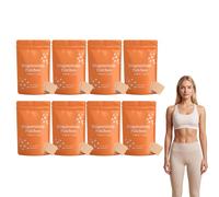 Patchs de magnésium avec B12 et ALA - Patchs de soins du corps avec magnésium, B12 et acide alpha-lipoïque - Patch de oligo infusés de vitamines, 30 pièces pour le bien-être du peau (8 sacs)