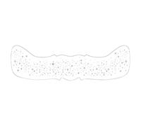 Patchs de maquillage pour le visage - Paillettes pour le visage - Patchs de maquillage résistants à l'eau - Accessoire de maquillage durable pour festivals