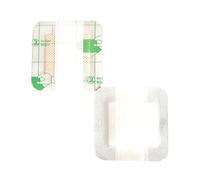 Patchs De Pansement De Grande Taille, 50 Pièces, Forme Carrée, Étanche, Usage Domestique, Pansement D'urgence Pour La Plaie