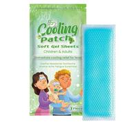 Patchs de refroidissement, patchs de gel cool météo chaude, 4,72 x 1,97 pouces Soothing Forehead Sheets Ideal for Sports, Camping, School, Hiking and Dorm Use, Compact Material