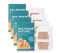 Patchs de Renforcement des Ongles - Patchs de Soin des Ongles Naturels Infusés d'Huile d'Arbre à Thé, Réparation des Ongles Abîmés et Cassants, Restauration de la Brillance Naturelle, 72 Patchs (4)