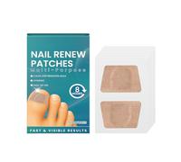 Patchs de Renforcement des Ongles - Patchs de Soin des Ongles Naturels Infusés d'Huile d'Arbre à Thé, Réparation des Ongles Abîmés et Cassants, Restauration de la Brillance Naturelle, 72 Patchs (1)