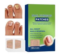 Patchs de renouvellement des ongles, autocollants de réparation des ongles d'orteil, pédicure incarnée, soin des fissures et de la décoloration, application facile, qualité professionnelle, idéal pour