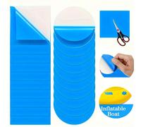 Patchs de réparation autoadhésifs pour liner de piscine, kit de réparation de produits gonflables en PVC - piscine, ruban d'étanchéité anti-fuite, lit d'eau, piscine, bateau gonflable, piscine et carr