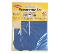 Patchs de réparation autocollants en nylon - Kleiber - Lot de 5 pièces - Bleu - Imperméable - Durable - Autocollants