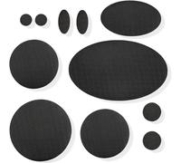 Patchs De Réparation Autocollants Et Imperméables 11 Pcs Le Noir