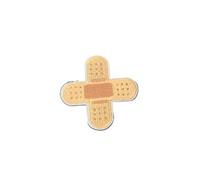 Patchs de réparation broderie à bandes croisées, 3 pièces, sac, veste, jean, dessin animé pour DIY t - shirt jeans vêtements appliques(Type C)