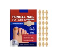 Patchs de Réparation des Ongles des Orteils,Patch Correcteur des ongles D'orteils,Réparation d'ongles fendus,Renforce Les Ongles,Pour Ongles Endommagés et L'apparence des Ongles Décolorés Lot de 21