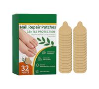 Patchs de réparation d'ongles d'orteils, produit nourrissant pour ongles, 5,9 x 1,59 x 8,9 cm, patch pour ongles d'orteils avec formules résistantes, outil de soins des ongles, accessoire de beauté