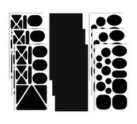 Patchs De Réparation Imperméables Autocollants Le Noir