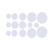 Patchs De Réparation Imperméables Autocollants Pour Vêtements Blanc