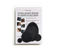 Patchs de réparation pour doudoune noire (autocollants)
