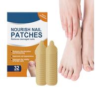 Patchs De Réparation Pour Ongle - Autocollants De Soin Pour Ongles De Pied À Décoller | Patchs Nourrissants Pour Ongles De Pieds | Pour Bains Quotidien Salon Nuit Voyage Maison Après-Sport