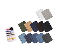 Patchs De Réparation Thermocollants 24 Pièces En 12 Couleurs Multicolore
