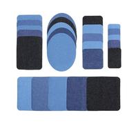 Patchs de repassage pour jeans, application facile, 25 pièces, kit de réparation de colle extérieure plus forte, patchs en tissu, utilisation multi-tissus, pour vêtements, pantalons, veste, sac à dos