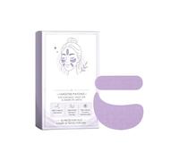 Patchs de soin visage violets à la niacinamide et aux peptides - Patchs respirants, adhésifs et hydratants pour le front, les sillons nasogéniens et le contour des yeux