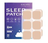 Patchs de sommeil | 30 autocollants de sommeil | Patchs de soutien du sommeil | Aide au sommeil doux pour la peau | Patchs de sommeil naturels | Patchs de sommeil profond | Autocollants favorisant le