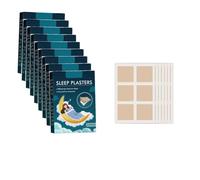 Patchs de sommeil aide au repos nocturne sommeil profond Lot 42 patchs | Matériau doux et respirant : conçu pour un port confortable avec une sensation douce et légère